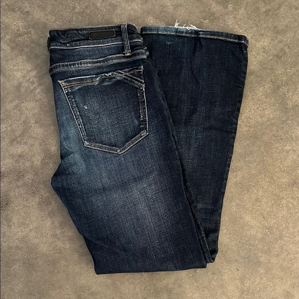 Buckle Women's Dark Blue Boot Cut Jeans